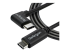 StarTech.com Right Angle USB-C Cable - Höger vinkel