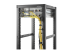 StarTech.com 5-Pack 1U Vertical Cable Management D-Ring Hooks, Cable Manager For 19" Server Racks/Cabinets, Network Rack Wire Organizers, Cable Guide Rings - Höger vinkel