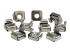 StarTech.com 50 Pkg M6 Cage Nuts for Server Rack Cabinet - Flera vinklar